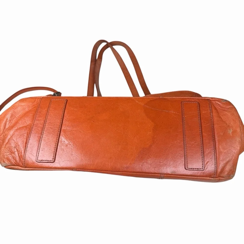 HOBO International Cabot Work‎ Tote Shoulder Bag in Brown Leather